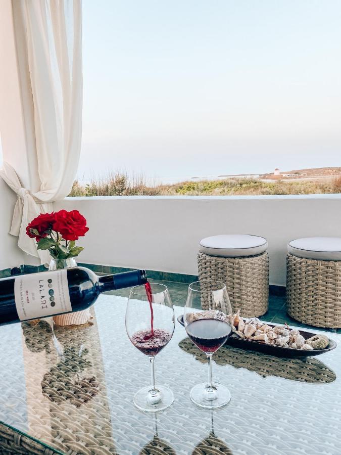 Luxury 3BR Sunrise Villa , Seaside Gyrismata Skyros Exterior foto